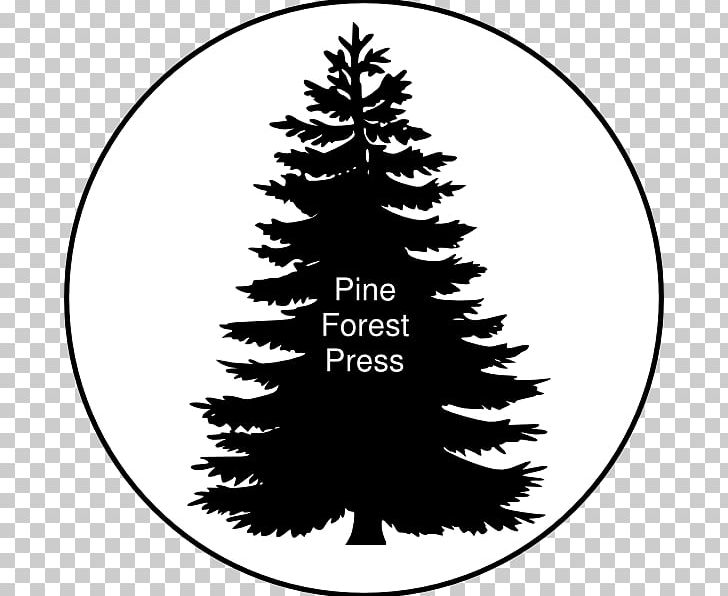 Pine Tree Evergreen Fir PNG, Clipart, Black And White, Black Pine, Branch, Christmas, Christmas Decoration Free PNG Download