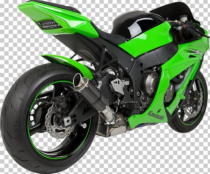 Tire Exhaust System Car Kawasaki Ninja ZX-10R Motorcycle PNG, Clipart, Akrapovic, Automotive Exhaust, Automotive Exterior, Automotive Lighting, Automotive Tire Free PNG Download