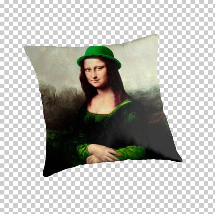 Throw Pillows Cushion Mona Lisa Saint Patrick's Day PNG, Clipart,  Free PNG Download