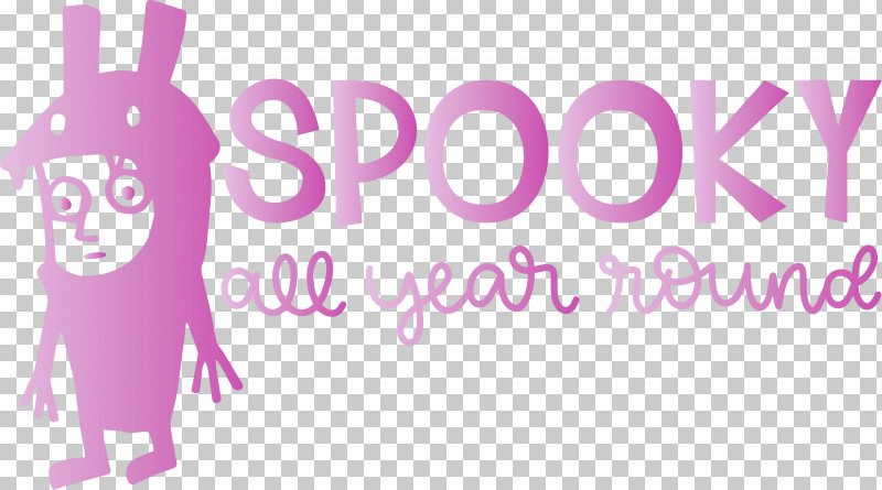 Spooky Halloween PNG, Clipart, Behavior, Halloween, Happiness, Human, Logo Free PNG Download