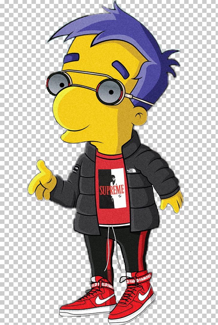 Bart Simpson Milhouse Van Houten Lisa Simpson Homer Simpson Supreme PNG, Clipart, Art, Bart Simpson, Bart Supreme, Bathing Ape, Cartoon Free PNG Download