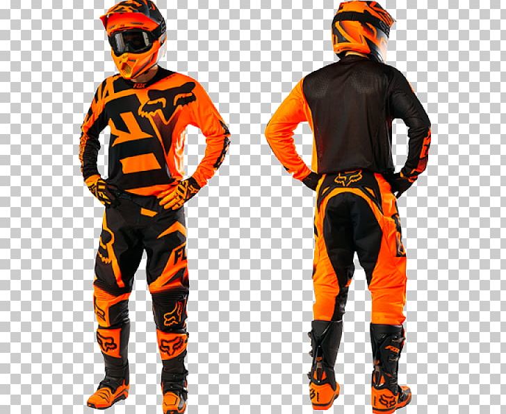 Fox Racing Motocross Uniform Orange S.A. Outerwear PNG, Clipart, Alpinestars, Bike Rider, Blue, Bmx, Costume Free PNG Download