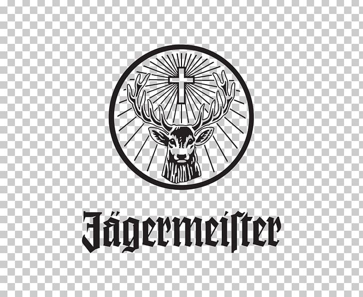 Jägermeister Drink Cocktail Apéritif Logo PNG, Clipart, Alcoholic Drink, Aperitif, Black And White, Brand, Circle Free PNG Download