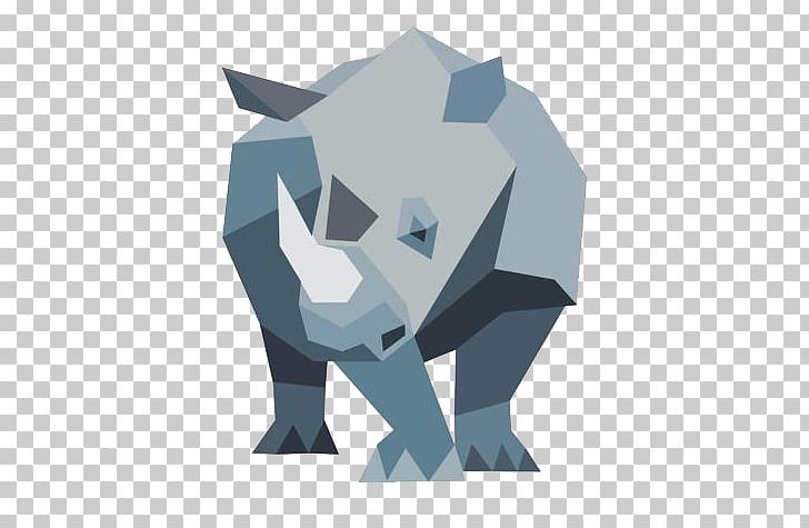 Rhinoceros Bear Tiger Geometry Illustration PNG, Clipart, 3d Three Dimensional Flower, Animal, Animals, Computer Wallpaper, Design Free PNG Download