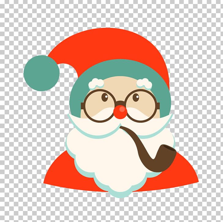 Santa Claus Christmas Cartoon Character PNG, Clipart, Art, Beak, Bird, Black, Black Frame Free PNG Download