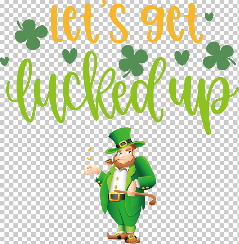 Get Lucked Up Saint Patrick Patricks Day PNG, Clipart, Behavior, Cartoon, Christmas Day, Christmas Ornament M, Green Free PNG Download