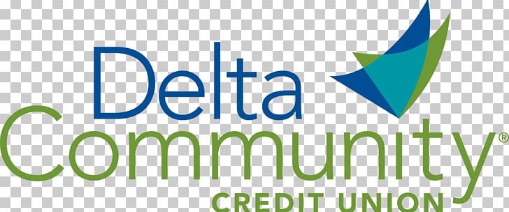 Delta Community Credit Union Cooperative Bank Logo Brand PNG, Clipart, Area, Bank, Brand, Checks, Collateral Free PNG Download