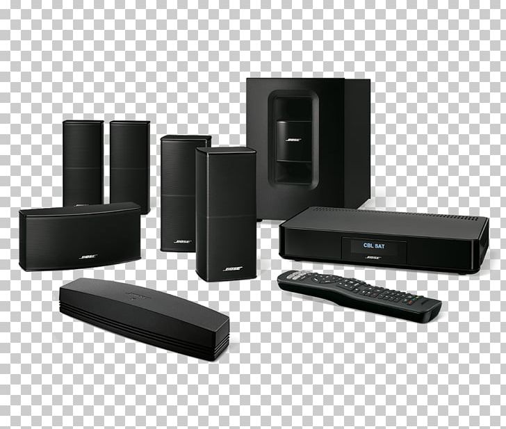 Home Theater Systems Bose Corporation Digital Audio Surround Sound Loudspeaker PNG, Clipart, 51 Surround Sound, Av Receiver, Black, Bose, Bose Corporation Free PNG Download
