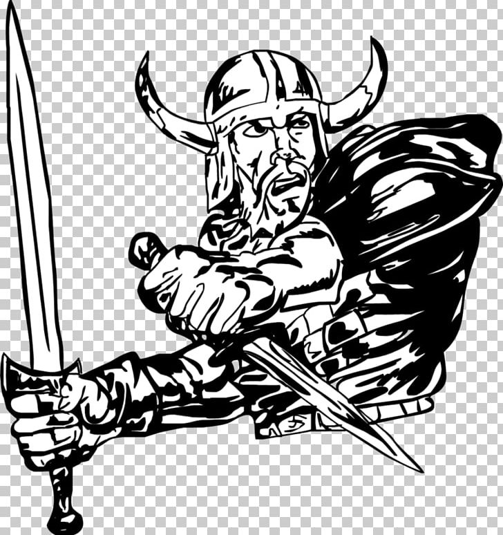 Viking Drawing Line Art PNG, Clipart, Arm, Art, Artwork, Black, Black And White Free PNG Download