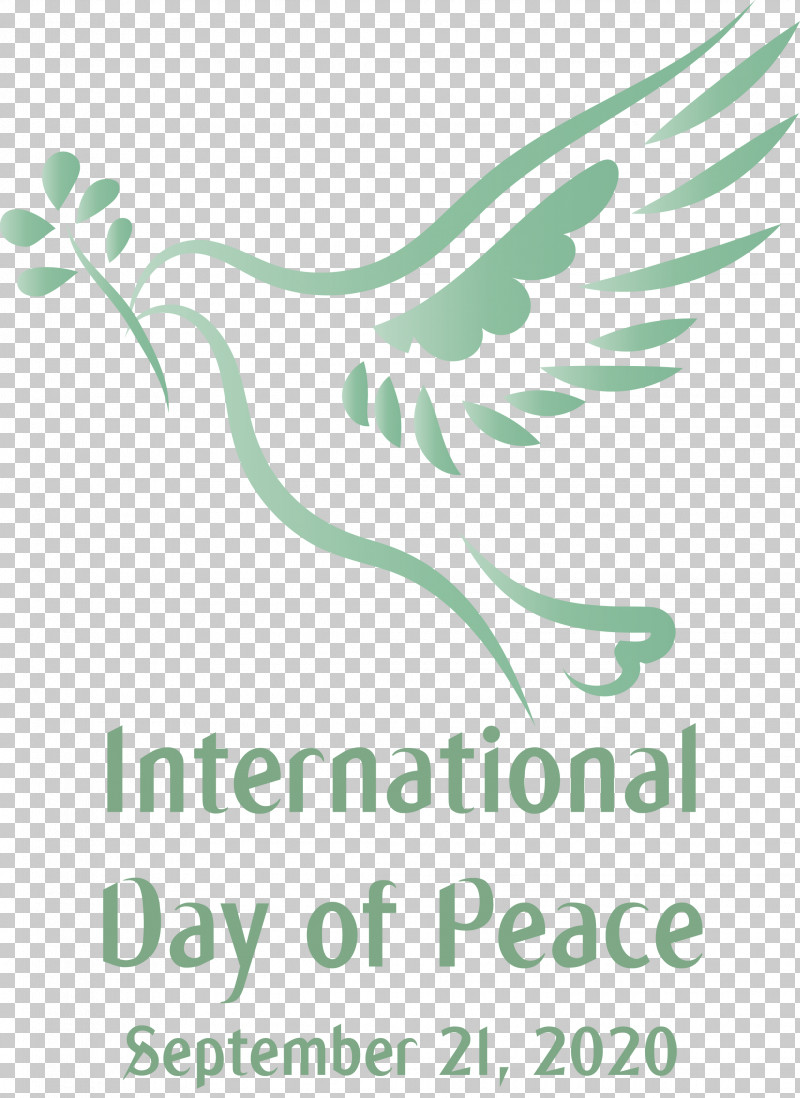 International Day Of Peace World Peace Day PNG, Clipart, Beak, Biology, Green, International Day Of Peace, Leaf Free PNG Download