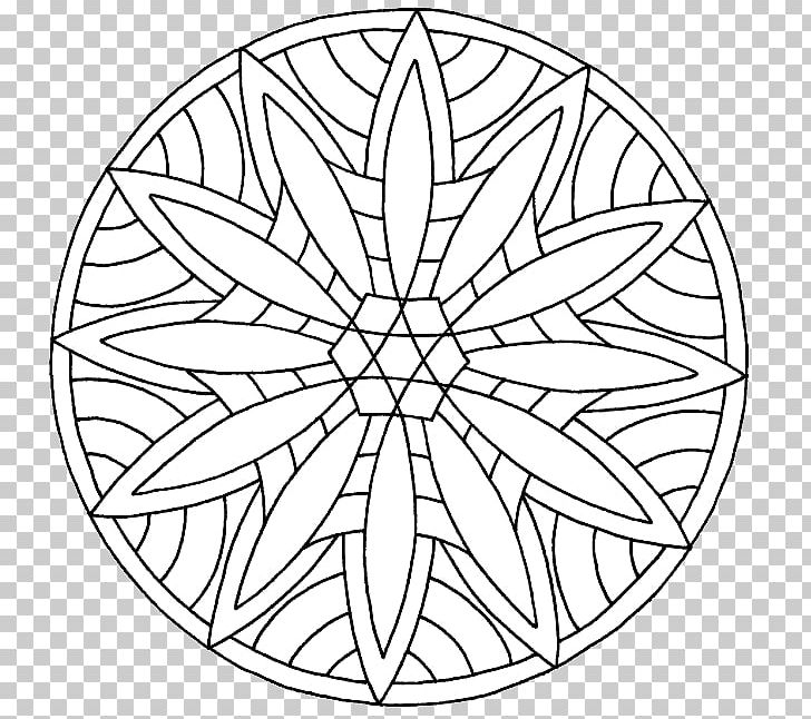 Mandala Drawing Coloring Book Child Circle PNG, Clipart, Animal, Area, Black And White, Child, Circle Free PNG Download