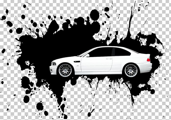 Watercolor Painting PNG, Clipart, Art, Automotive Design, Black And White, Bmw, Bmw M3 Free PNG Download