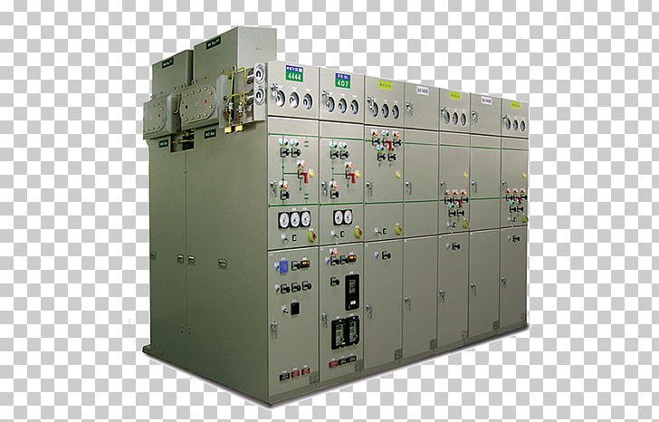 Circuit Breaker Switchgear Gasisolierte Schaltanlage Electrical Substation Electricity PNG, Clipart, Busbar, Circuit Breaker, Electrical Network, Electrical Substation, Electrical Wires Cable Free PNG Download