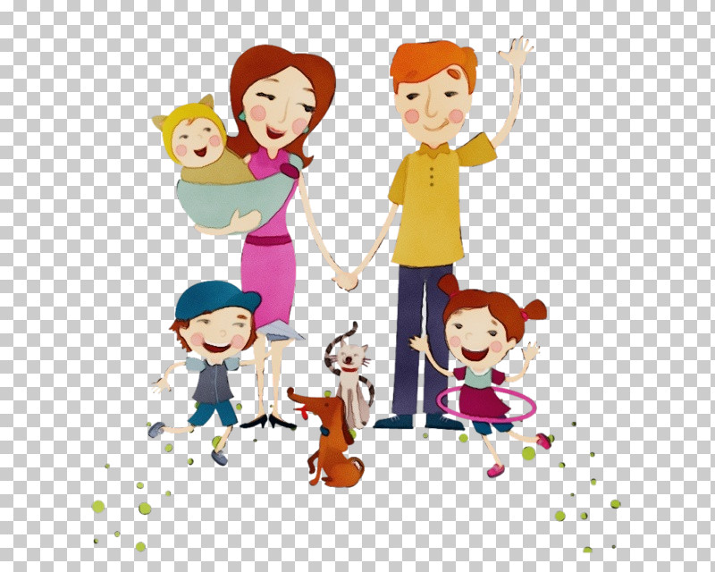 Cartoon People Fun Sharing Happy PNG, Clipart, Cartoon, Child, Fun, Happy, Paint Free PNG Download