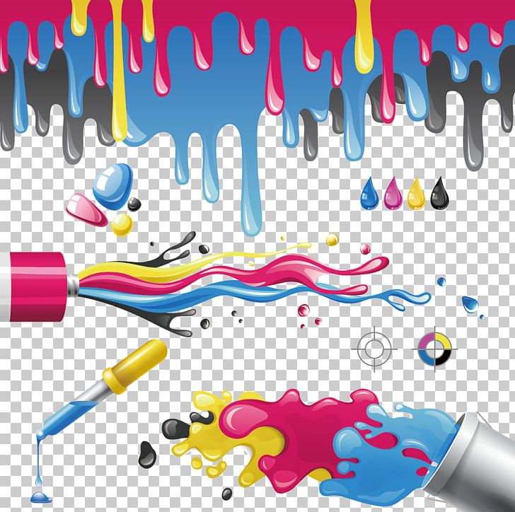 CMYK Color Model Paint Euclidean PNG, Clipart, Clip Art, Color, Creative Background, Encapsulated Postscript, Graphic Design Free PNG Download