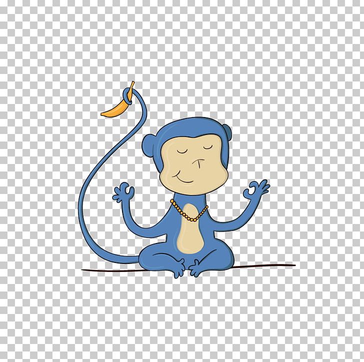 Monkey PNG, Clipart, Animals, Area, Blue, Blue Monkey, Cartoon Free PNG  Download