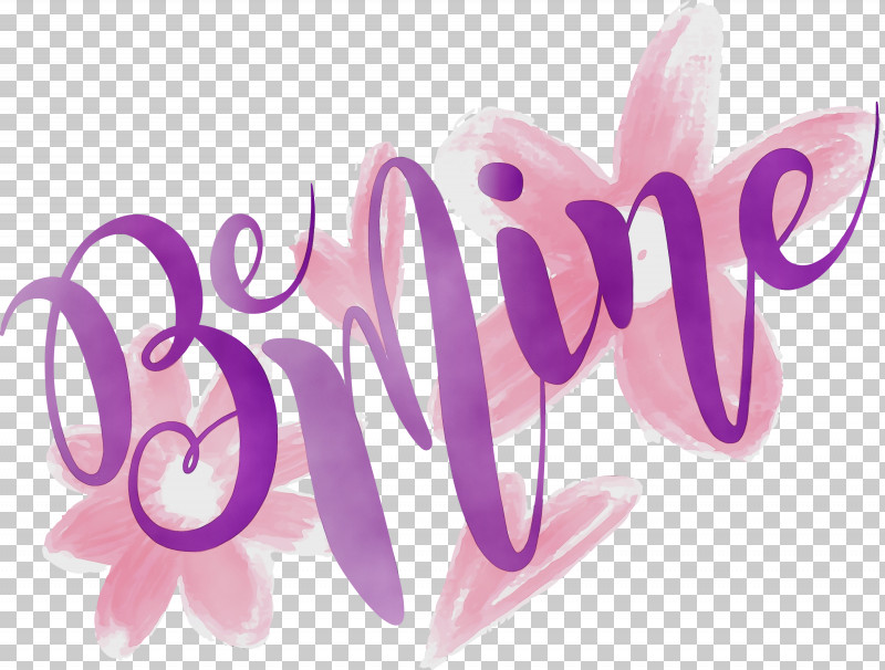 Text Violet Font Purple Pink PNG, Clipart, Be Mine, Calligraphy, Logo, Magenta, Paint Free PNG Download
