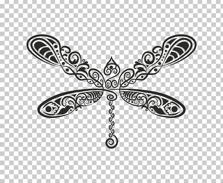 Dragonfly Mandala Drawing PNG, Clipart, Arthropod, Black And White, Body Jewelry, Butterfly, Coloring Book Free PNG Download