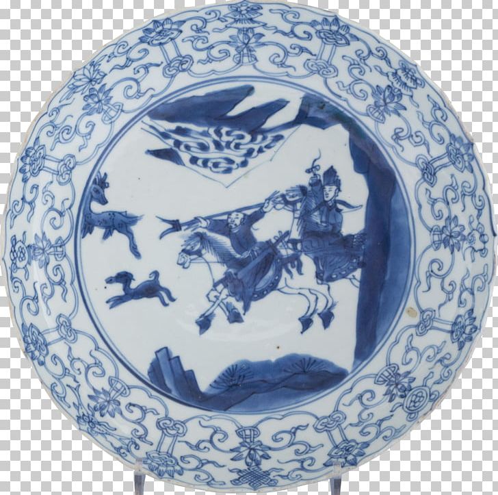 Blue And White Pottery Ming Dynasty Plate Chinese Export Porcelain Hunting PNG, Clipart, Blue And White Porcelain, Blue And White Pottery, Ceramic, China, Chinese Export Porcelain Free PNG Download