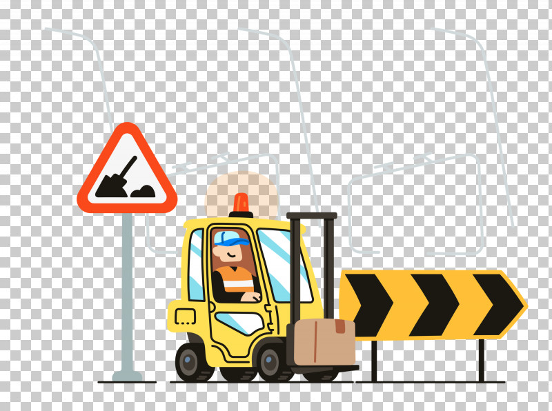 Road Works PNG, Clipart, Cartoon, Line, Mathematics, Meter, Transport Free PNG Download