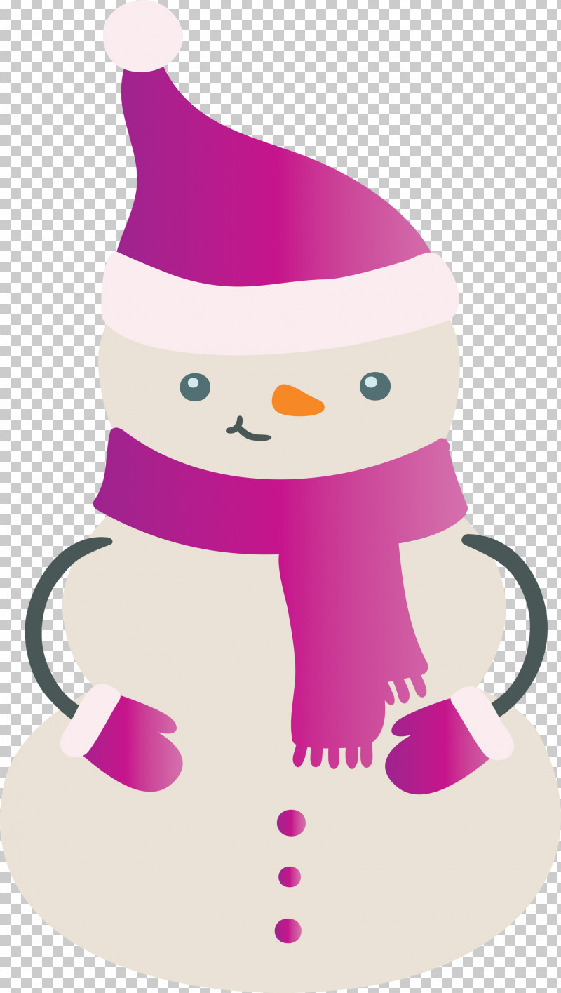Snowman Winter Christmas PNG, Clipart, Character, Character Created By, Christmas, Purple, Snowman Free PNG Download