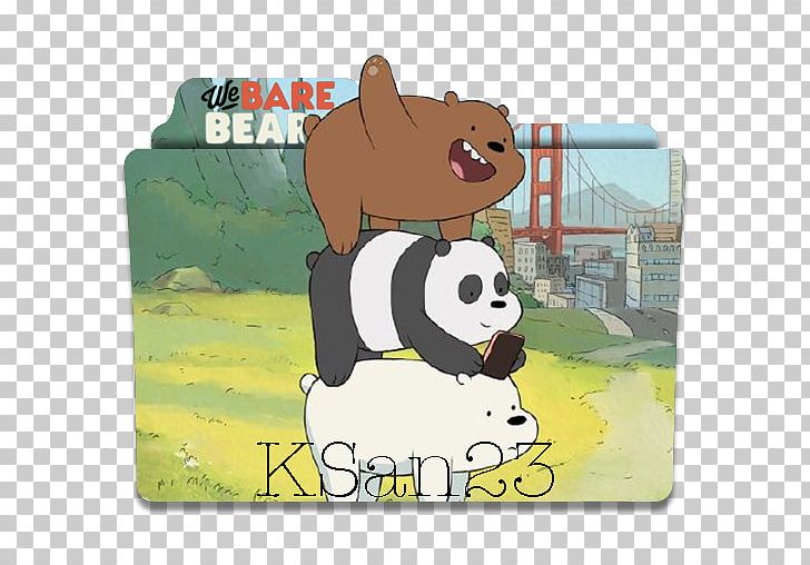 We Bare Bears Nom Nom and Hamster Sticker - Sticker Mania