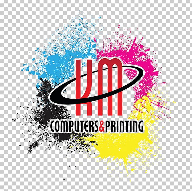 KM Computers & Printing LLC Logo Graphics CMYK Color Model PNG, Clipart, Brand, Choreography, Cmyk Color Model, Computer Wallpaper, Custom Free PNG Download