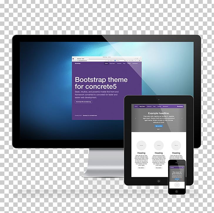 Bootstrap HTML Web Design Cascading Style Sheets PNG, Clipart, Book, Bootstrap, Brand, Cascading Style Sheets, Computer Monitor Free PNG Download