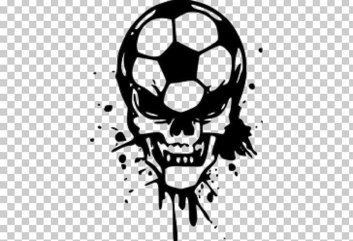 Wall Decal Tattoo Football Skull PNG, Clipart, Ball, Black And White, Bone, Bumper Sticker, Dec Free PNG Download