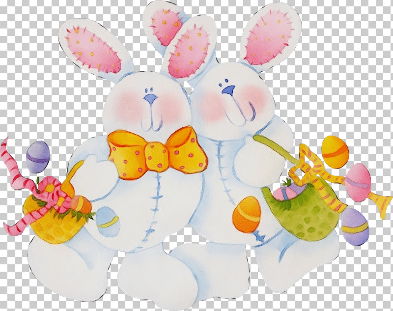 Easter Bunny PNG, Clipart, Easter, Easter Bunny, Paint, Watercolor, Wet Ink Free PNG Download