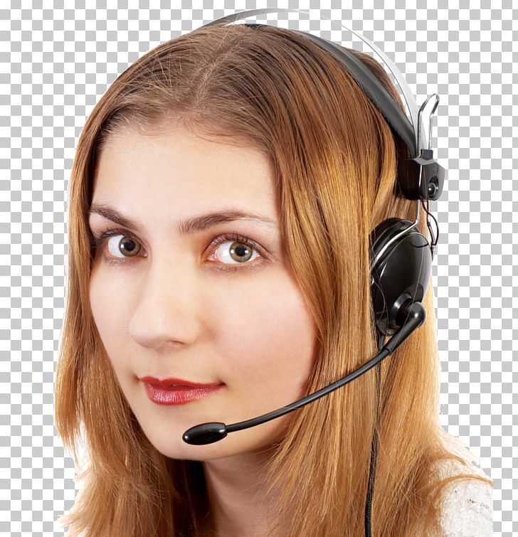 Microphone Customer Service Headphones Business PNG, Clipart, Audio, Audio Equipment, Brown Hair, Business, Cheek Free PNG Download