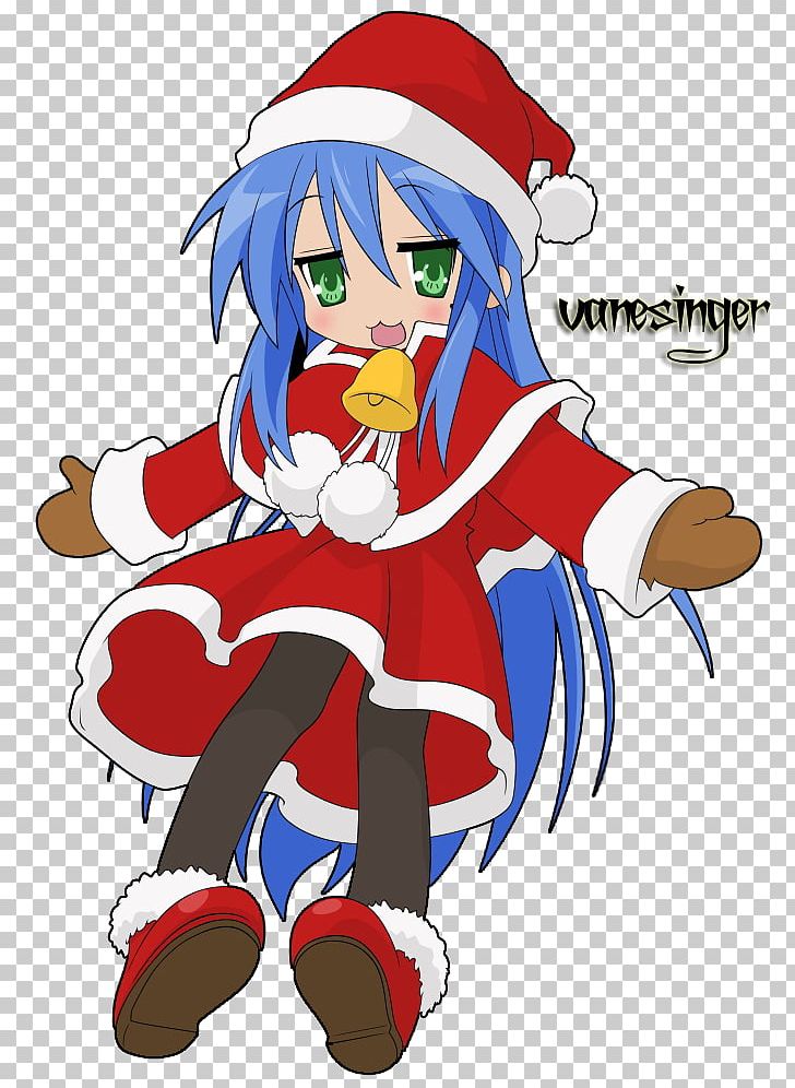 Konata Izumi Lucky Star Christmas Character PNG, Clipart,  Free PNG Download