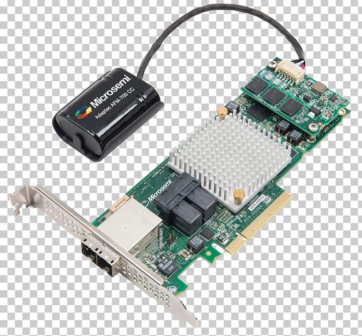 Adaptec Serial Attached SCSI RAID Disk Array Controller PNG, Clipart, Adaptec, Adapter, Cable, Computer, Computer Hardware Free PNG Download