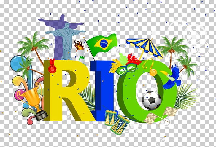Rio De Janeiro 2016 Summer Olympics PNG, Clipart, Adobe Illustrator, Brazil, Cartoon, Christmas Decoration, Computer Wallpaper Free PNG Download