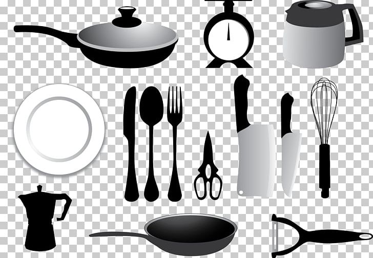 Knife Kitchen Utensil Fork Spoon PNG, Clipart, Black And White, Brand, Cookware And Bakeware, Cutlery, Happy Birthday Vector Images Free PNG Download