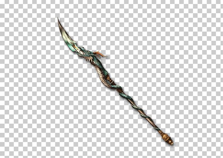 Granblue Fantasy Weapon Spear Hoko Yari Azure Dragon PNG, Clipart, Azure Dragon, Cold Weapon, Dragon, Fandom, Feather Free PNG Download