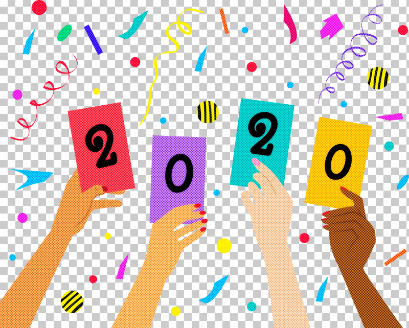 Happy New Year 2020 Happy 2020 2020 PNG, Clipart, 2020, Celebrating, Happy 2020, Happy New Year 2020, Line Free PNG Download