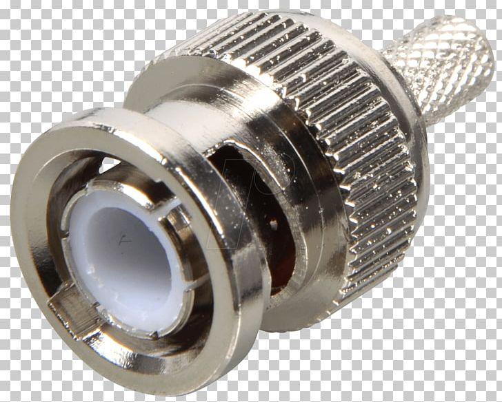 BNC Connector RG-58 Crimp Electrical Connector Ohm PNG, Clipart, Bbu, Bnc, Bnc Connector, Characteristic Impedance, Computer Hardware Free PNG Download
