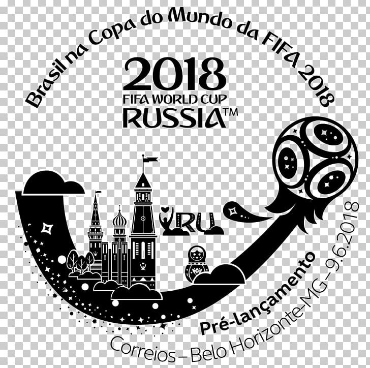 2018 World Cup Philately Rubber Stamp Postage Stamps Russia PNG, Clipart, 2018, 2018 World Cup, Black And White, Brand, Circle Free PNG Download
