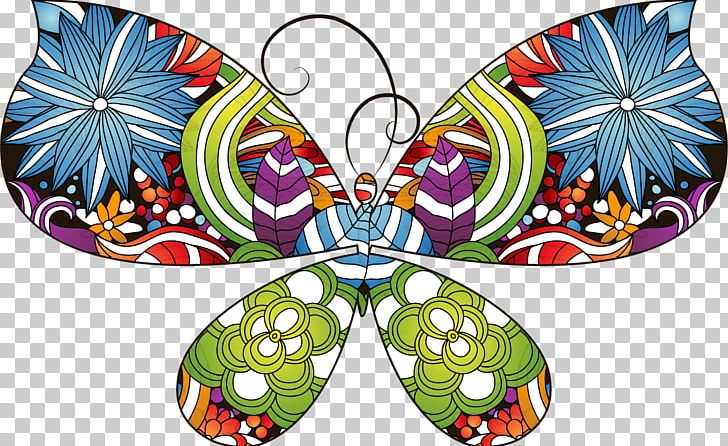 Butterfly Illustration PNG, Clipart, Beautiful, Brush Footed Butterfly, Cartoon, Color, Creative Ads Free PNG Download