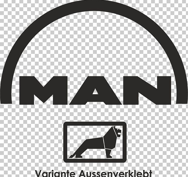 MAN Truck & Bus MAN SE Car Sticker PNG, Clipart, Angle, Area, Black, Black And White, Brand Free PNG Download