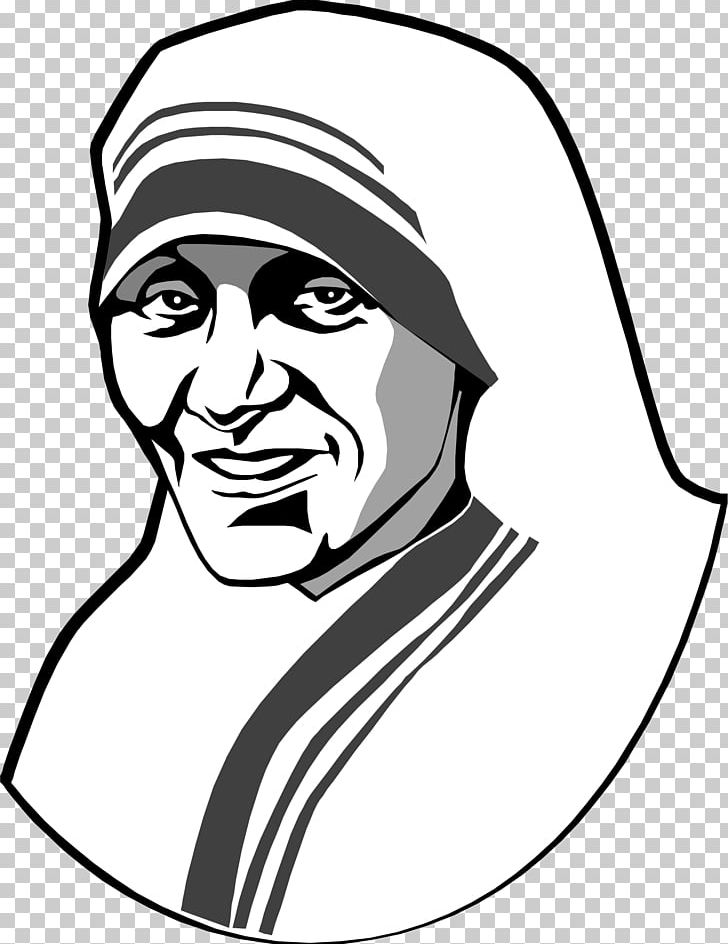 Mother Teresa Drawing by Simon Yorke | Saatchi Art-saigonsouth.com.vn
