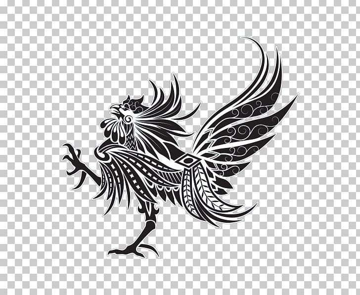 Cockfight Gamecock Chicken Rooster Logo PNG, Clipart, Animals, Beak, Bird, Bird Of Prey, Black And White Free PNG Download