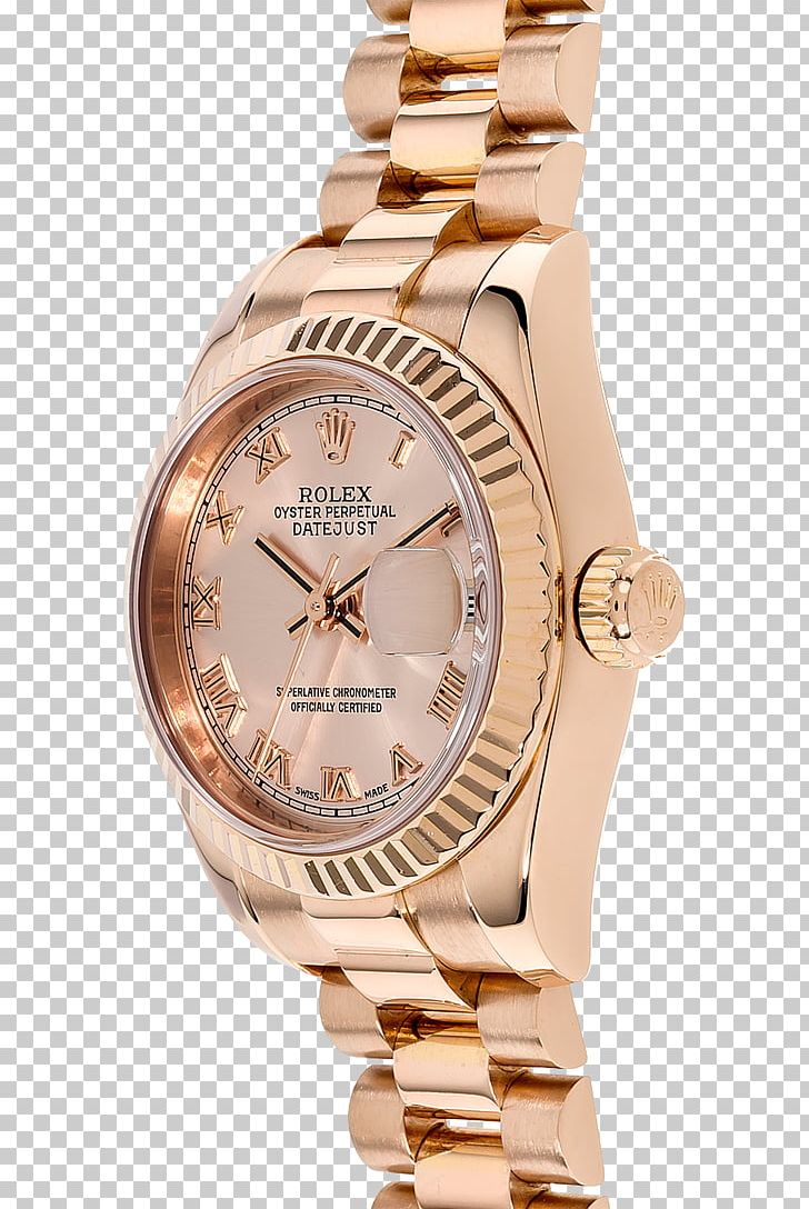 Gold Rolex Datejust Watch Strap PNG, Clipart, Brand, Clothing Accessories, Gold, Jewelry, Metal Free PNG Download