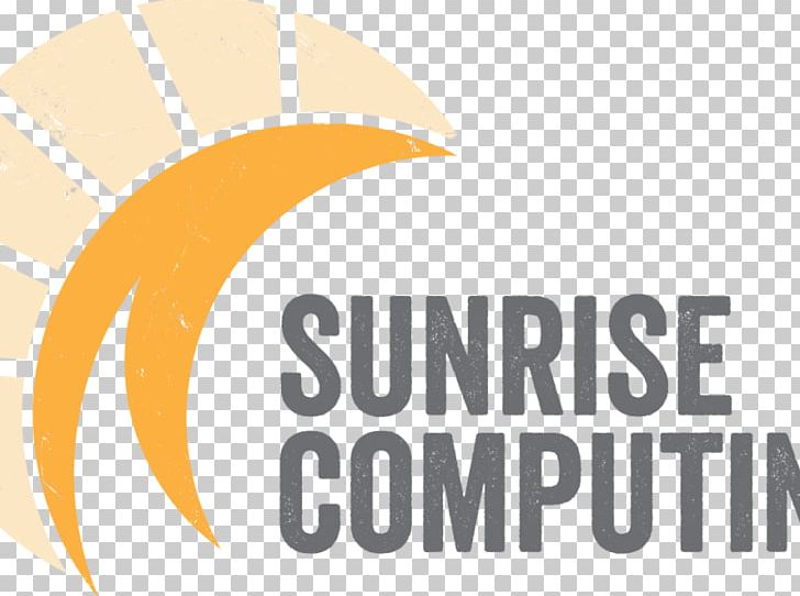 Sunrise Computing Logo Computer Graphic Design Brand PNG, Clipart, Area, Brand, Computer, Computer Repair Technician, February Free PNG Download