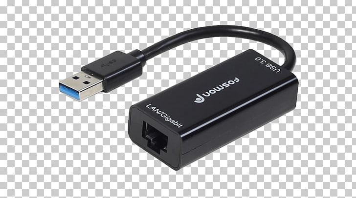 Gigabit Ethernet USB 3.0 Network Cards & Adapters PNG, Clipart, 8p8c, Ac Adapter, Adapter, Cable, Category 6 Cable Free PNG Download