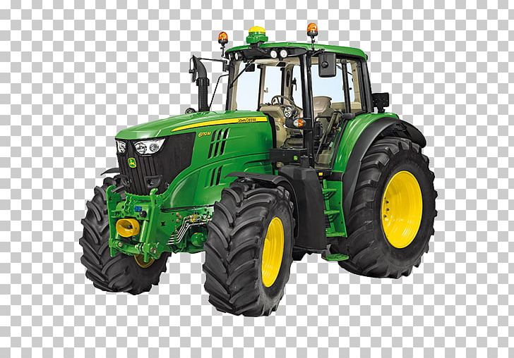 John Deere Tractor Agriculture Heavy Machinery Power Take-off PNG, Clipart, Agricultural Machinery, Agriculture, Automotive Tire, Baler, Combine Harvester Free PNG Download