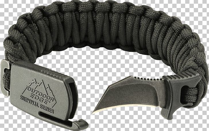 Knife Outdoor Edge Bracelet Blade Parachute Cord PNG, Clipart, Blade, Bracelet, Claw, Fashion Accessory, Knife Free PNG Download
