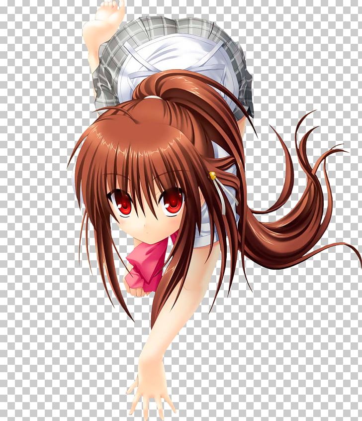 Little Busters! Anime Rin Natsume Kud Wafter Desktop PNG, Clipart, Anime, Black Hair, Buster, Cartoon, Cg Artwork Free PNG Download