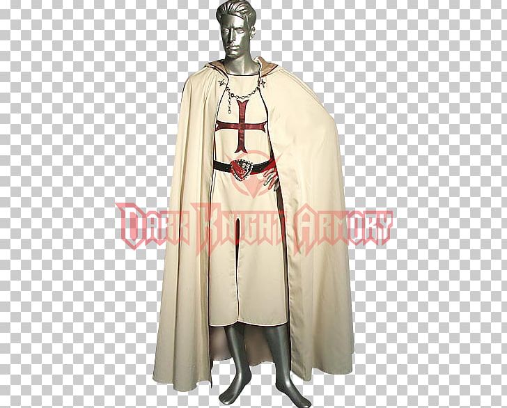 Robe Crusades Renaissance Middle Ages Cloak PNG, Clipart, Cloak, Clothes Hanger, Clothing, Coat, Coat Of Arms Free PNG Download